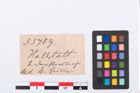 Etikett zu Bronzespiralröhrchen (NHMW-PRAE-035789)